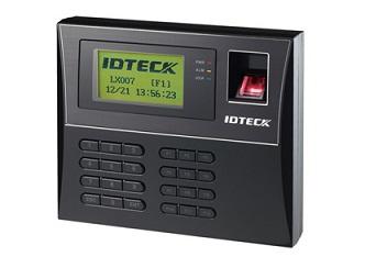 LX007SR - Bộ điều khiển kiểm soát ra vào kết hợp chấm công bằng vân tay IDTECK